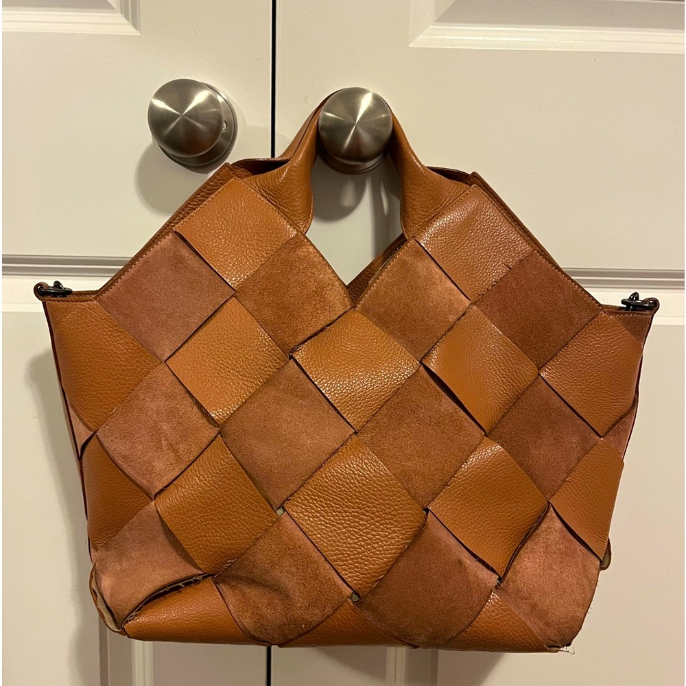 IACUCCI Suede and Leather Bag